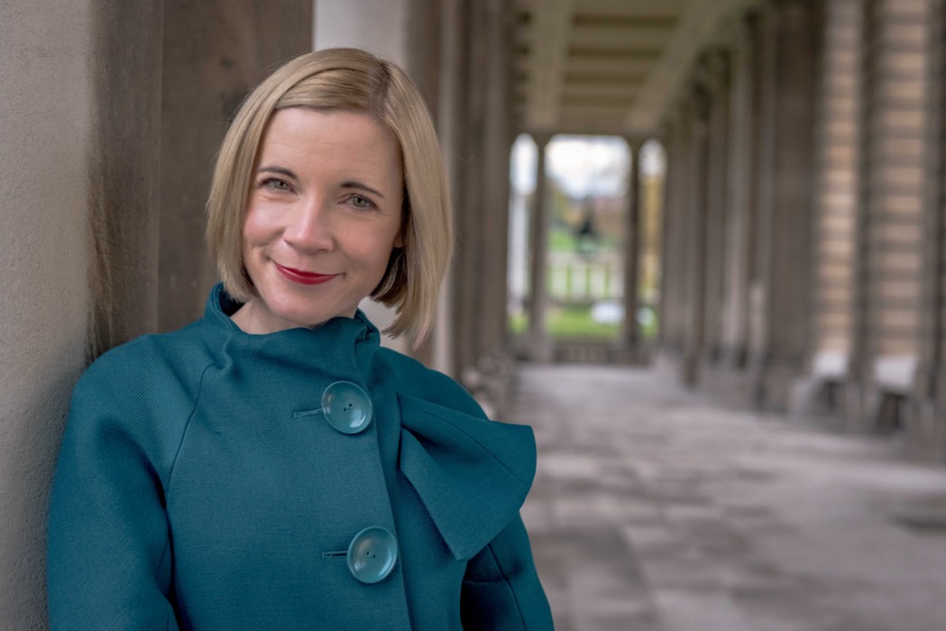 Lucy Worsley (Photo by Daniel D. Moses) .