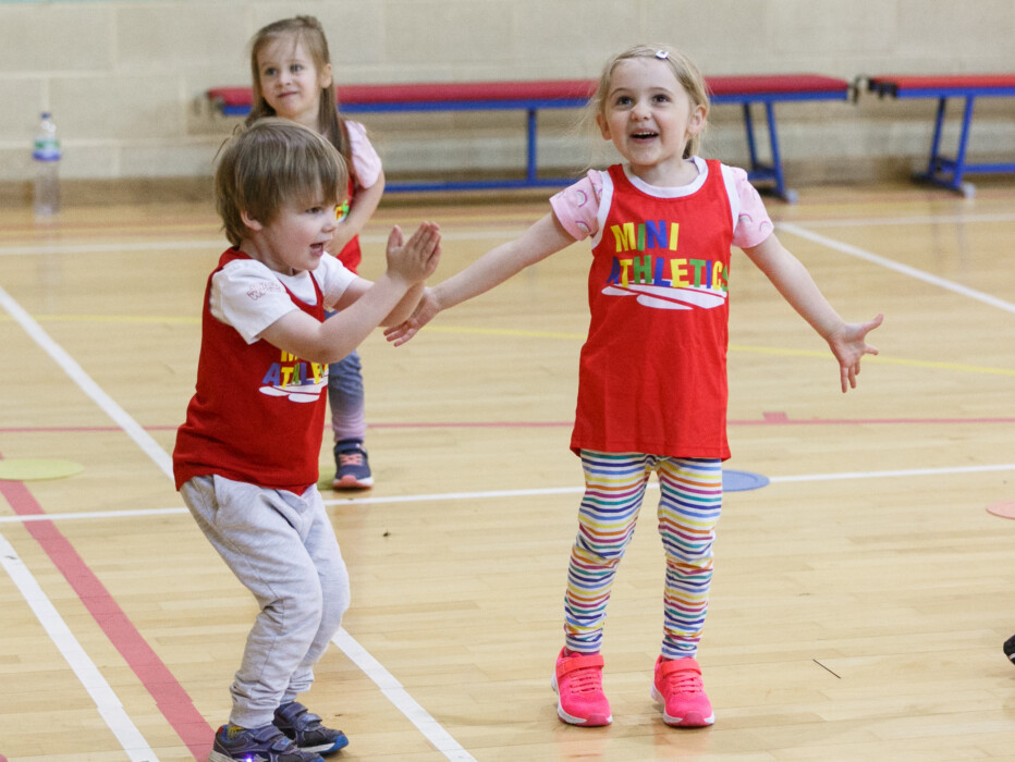 Mini Athletics for children up to seven years old comes Bath