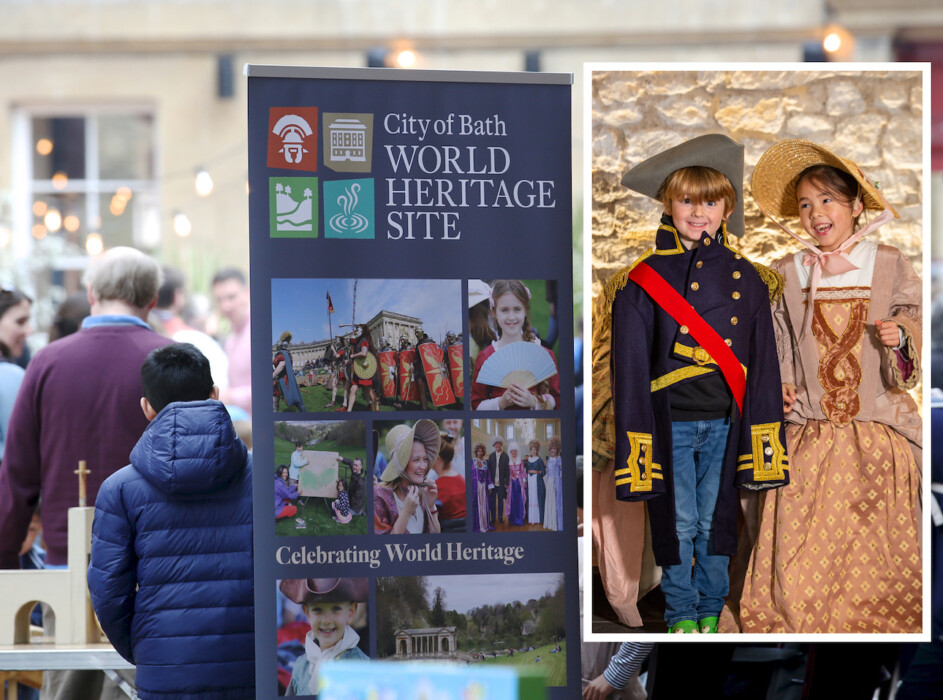 Free events for families as part of World Heritage day The Bath and