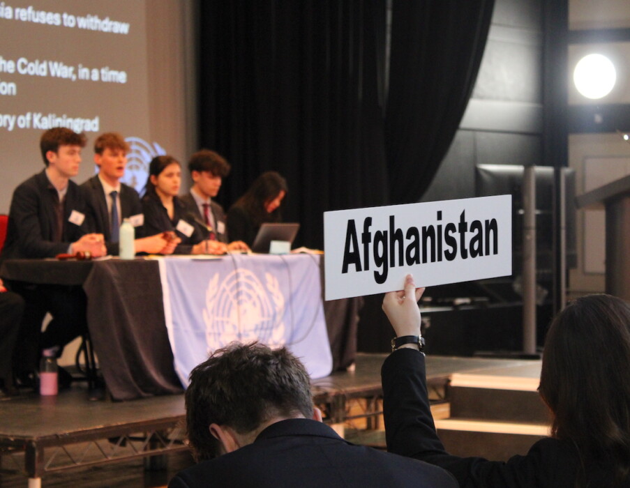 Pupils assemble to debate global issues at Model United Nations