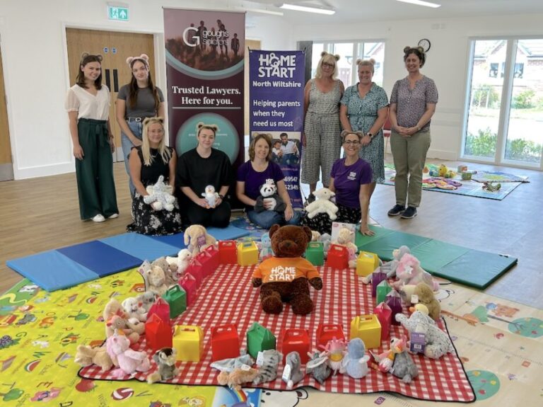 Goughs Home-Start North Wiltshire Teddy bear picnic