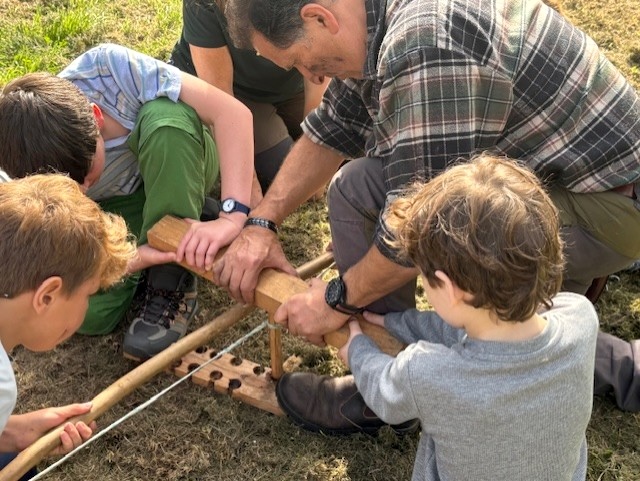 New forest school area opening at Springmead School near Frome