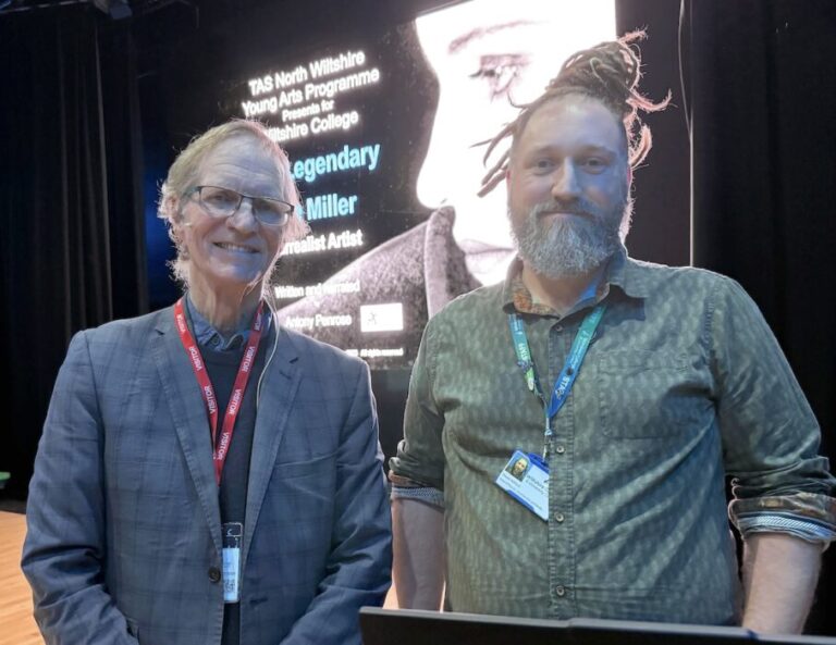 Antony Penrose, son of Lee Miller, at Wiltshire College and University 1