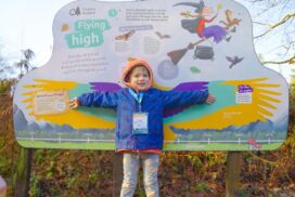 Westonbirt has launched a new Room on the Broom trail with activities for children, celebrating the book’s 25th anniversary