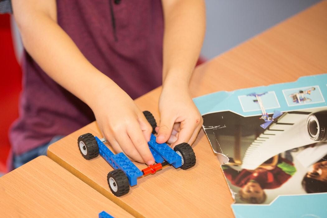 Easter lego workshop at REME Museum in Wiltshire