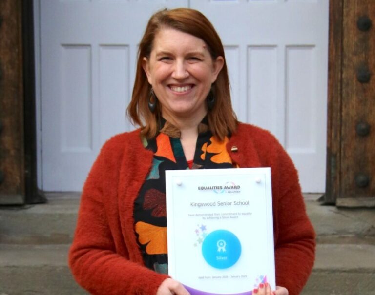 Kingswood School has achieved the Silver Equalities Award from Equaliteach after an 18-month programme recognising its work on equality, diversity and inclusion.