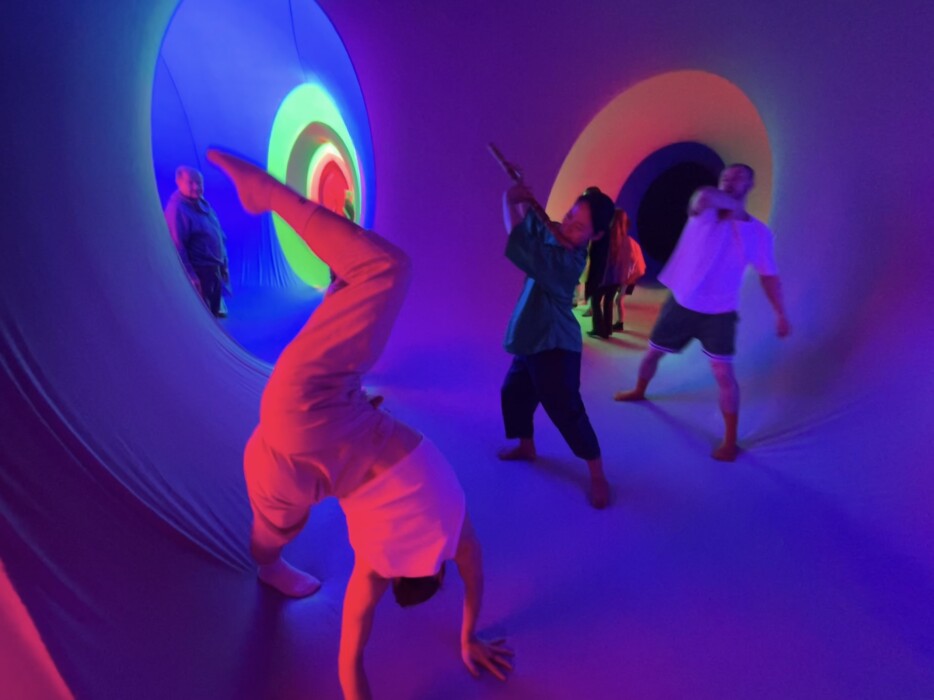 Colourscape Michael Colourscape Bath: immersive maze this May half term