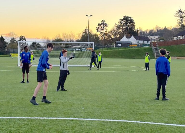 A new football project in Bath is helping boys from St Mark’s School build confidence, friendships and wellbeing through weekly sessions at Larkhall Athletic.