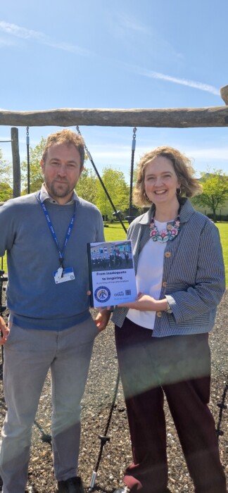 Christ Church First School in Frome welcomed MP Anna Sabine to celebrate its remarkable transformation following major improvements recognised by Ofsted.