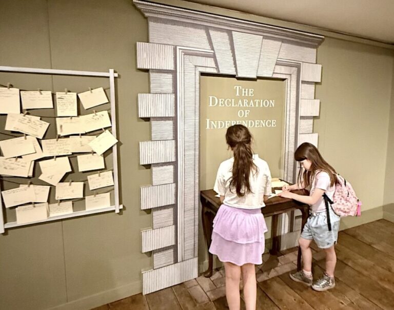 Families can enjoy special events and see a rare Declaration of Independence at the American Museum & Gardens in Bath this summer.