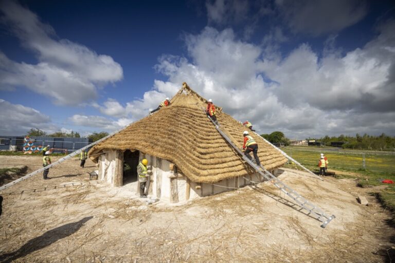Families visiting Stonehenge this summer can explore a huge new 4,500-year-old Neolithic hall before it becomes a learning space for schools.