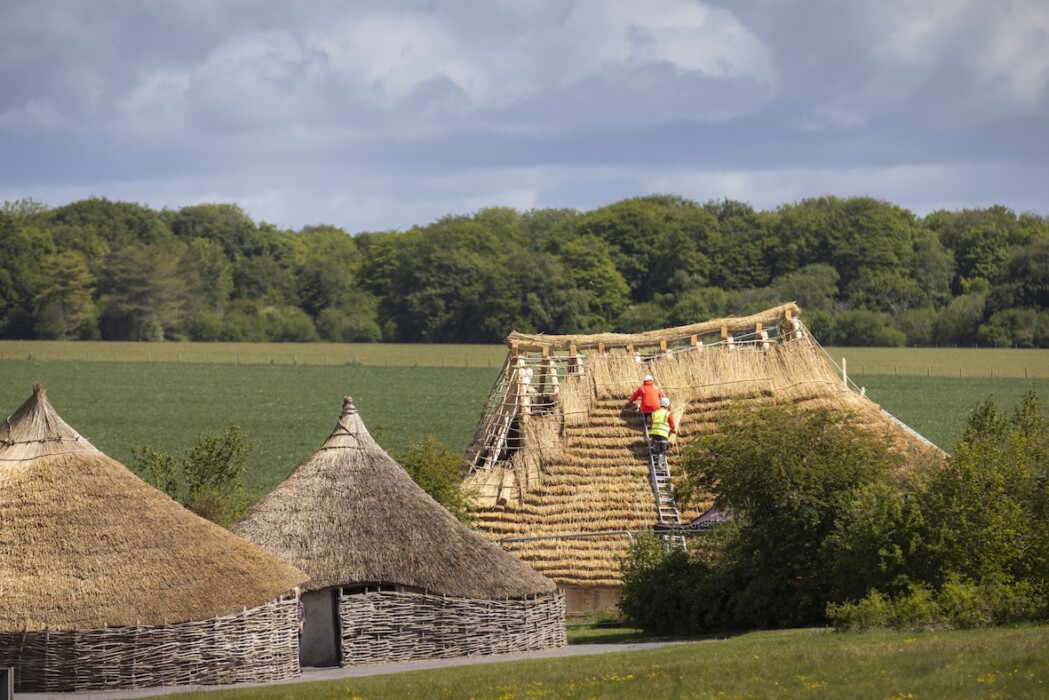 Families visiting Stonehenge this summer can explore a huge new 4,500-year-old Neolithic hall before it becomes a learning space for schools.