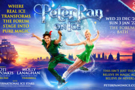 Peter Pan on Ice will arrive at Bath Forum from 23 December 2026 to 3 January 2027 with spectacular skating, aerial stunts and festive family fun.