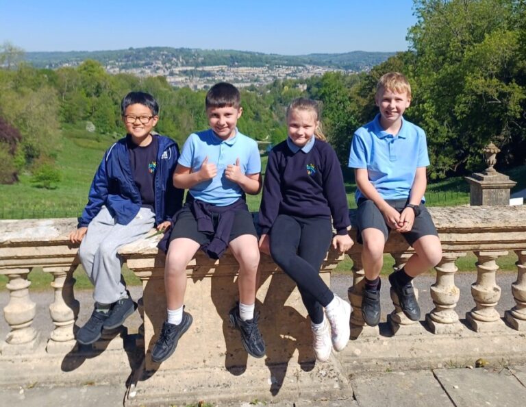 Year 5 pupils from Roundhill Primary School in Bath finished fourth at the Prior Park College Maths Challenge Day after tackling logic and teamwork tests.