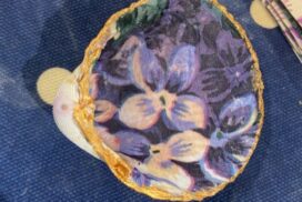 Decoupage shells