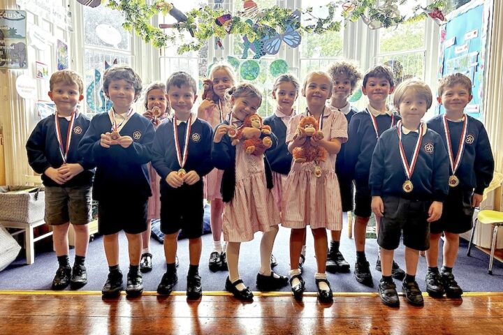 Year 1 pupils at King Edward’s School in Bath cycled 13 miles to Bristol and raised more than £1,000 to support orangutan conservation projects.