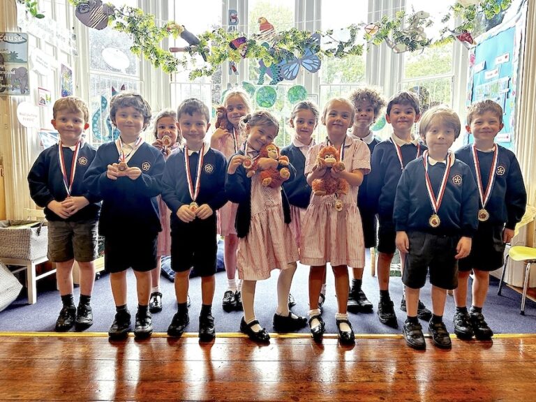 Year 1 pupils at King Edward’s School in Bath cycled 13 miles to Bristol and raised more than £1,000 to support orangutan conservation projects.