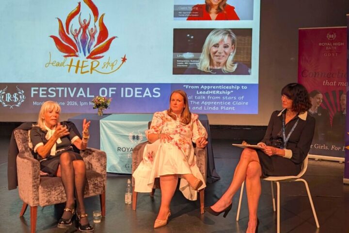 The Royal High School Bath's Festival of Ideas inspired girls through leadership workshops, filmmaking projects and talks from influential female role models.