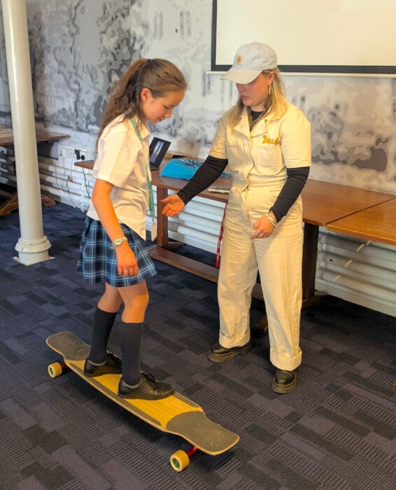 The Royal High School Bath's Festival of Ideas inspired girls through leadership workshops, filmmaking projects and talks from influential female role models.