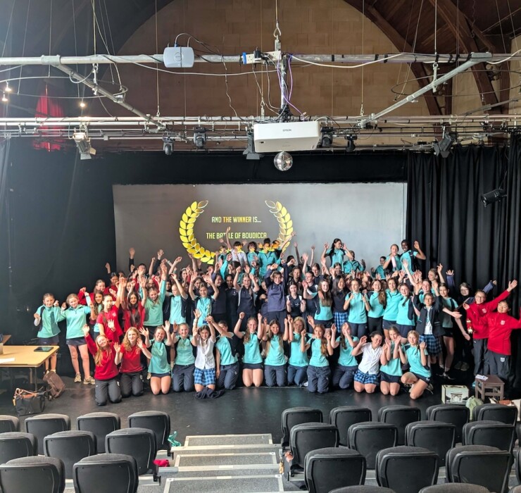 The Royal High School Bath's Festival of Ideas inspired girls through leadership workshops, filmmaking projects and talks from influential female role models.