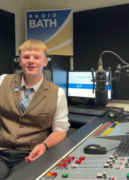 A free six-week digital media course at Radio Bath is helping 18-21-year-olds in B&NES build confidence, media skills and routes into work.